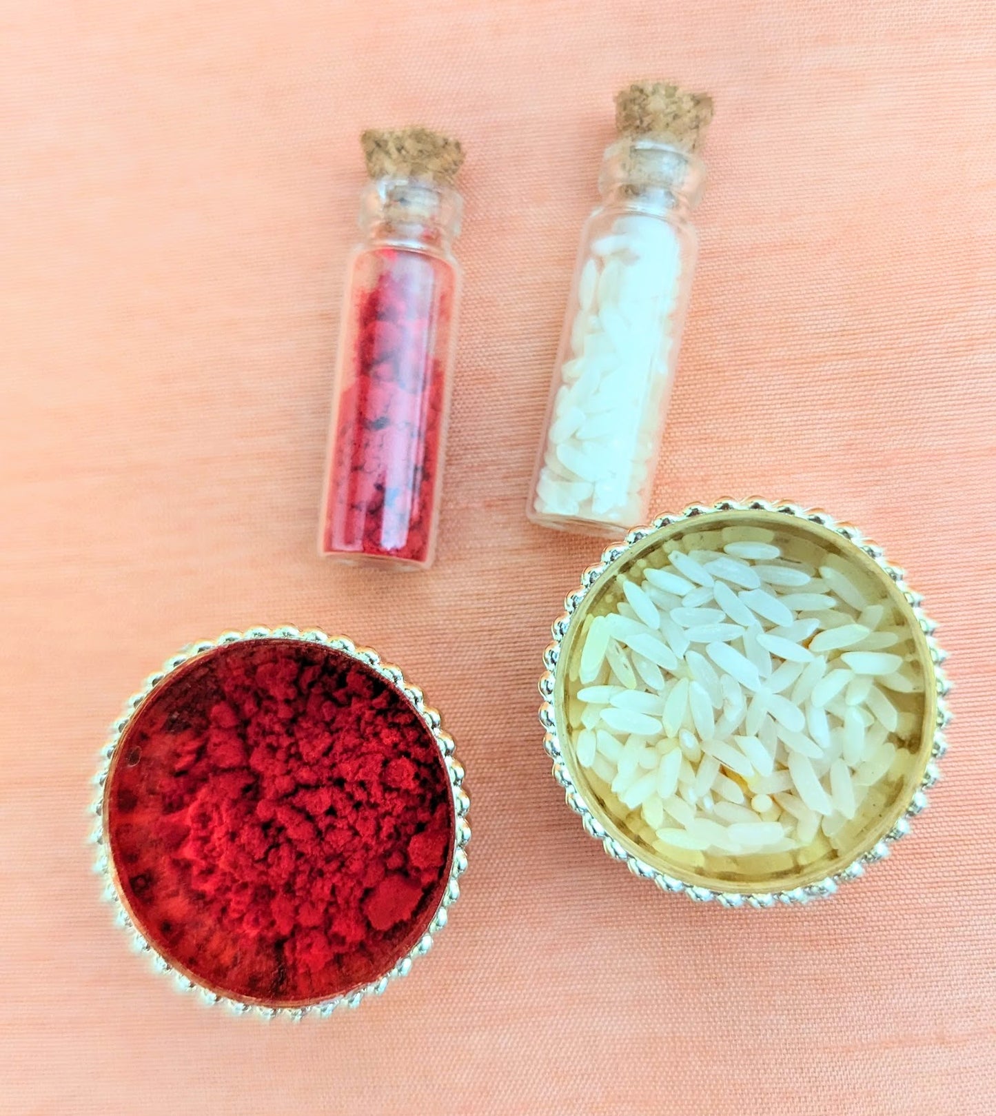 Peacock rakhi (complete set)